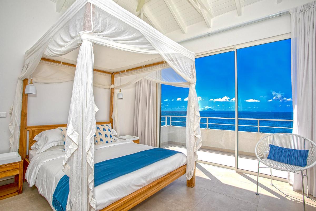 Location villa St Martin - Chambre 1